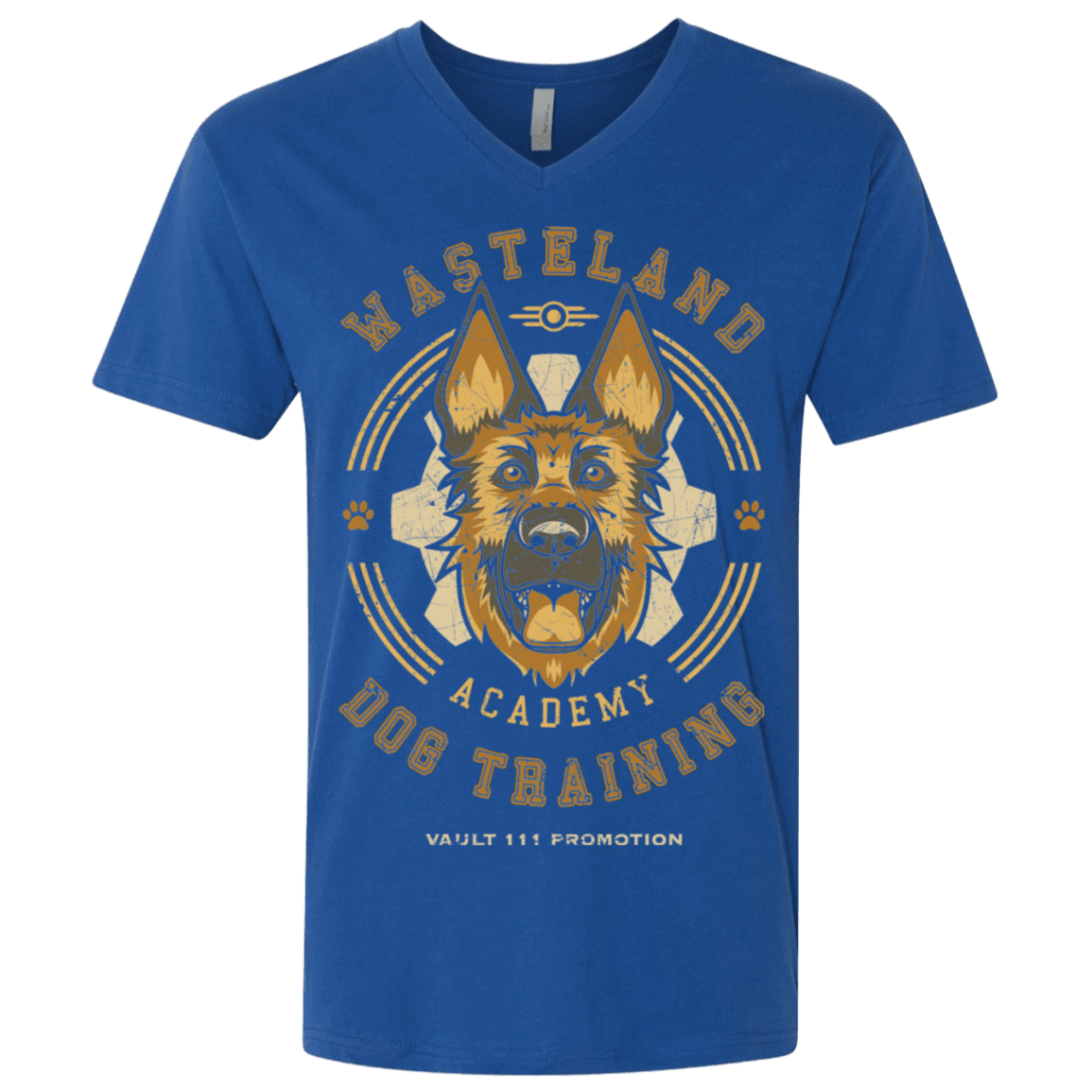 T-Shirts Royal / X-Small Dogmeat Training Academy Men's Premium V-Neck