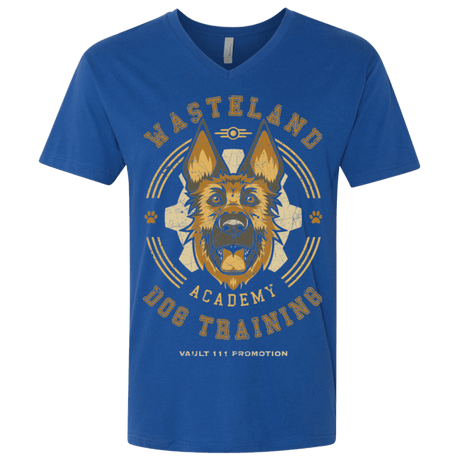 T-Shirts Royal / X-Small Dogmeat Training Academy Men's Premium V-Neck