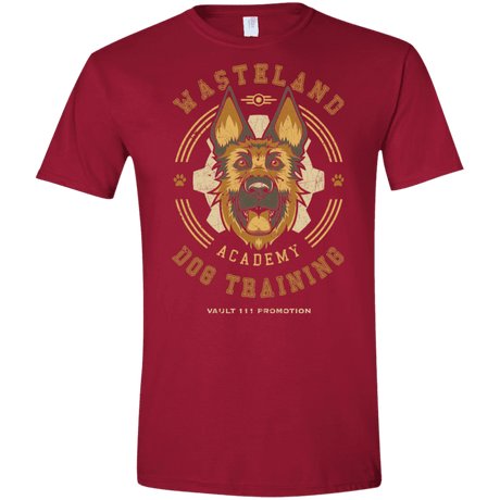 T-Shirts Cardinal Red / S Dogmeat Training Academy Men's Semi-Fitted Softstyle