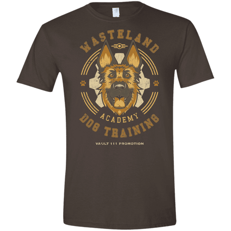 T-Shirts Dark Chocolate / S Dogmeat Training Academy Men's Semi-Fitted Softstyle