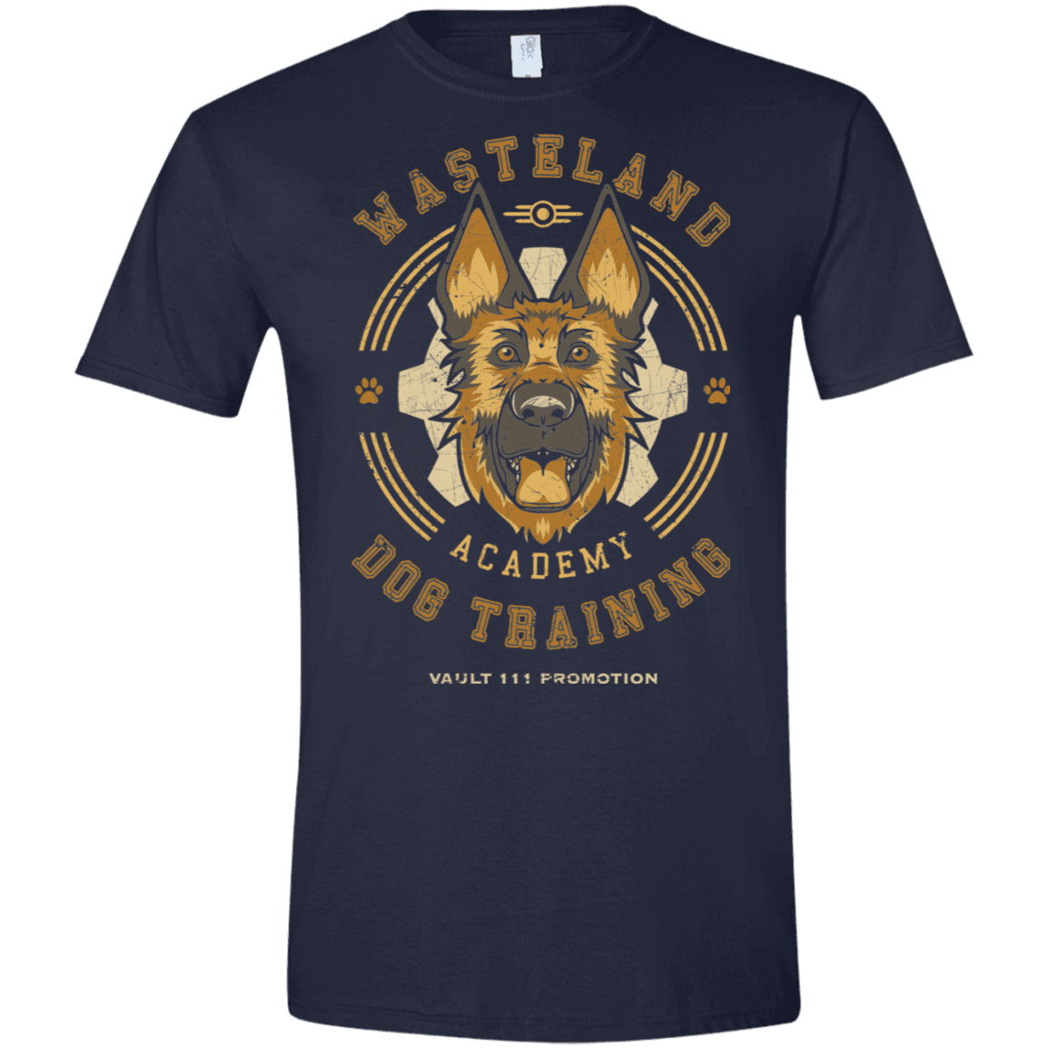 T-Shirts Navy / X-Small Dogmeat Training Academy Men's Semi-Fitted Softstyle