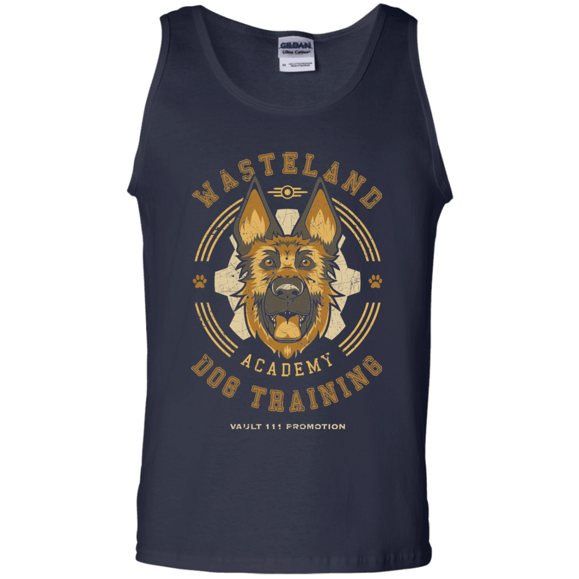 T-Shirts Navy / S Dogmeat Training Academy Men's Tank Top