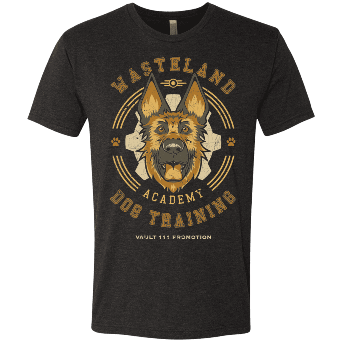 T-Shirts Vintage Black / S Dogmeat Training Academy Men's Triblend T-Shirt