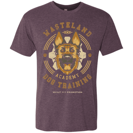 T-Shirts Vintage Purple / S Dogmeat Training Academy Men's Triblend T-Shirt