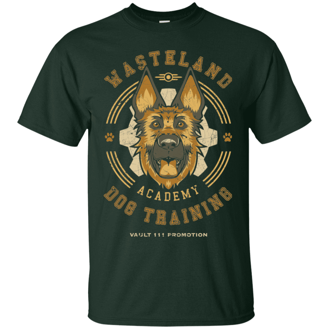 T-Shirts Forest / 3XL Dogmeat Training Academy T-Shirt