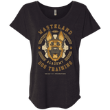 T-Shirts Vintage Black / X-Small Dogmeat Training Academy Triblend Dolman Sleeve