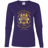 T-Shirts Purple / S Dogmeat Training Academy Women's Long Sleeve T-Shirt