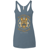 T-Shirts Indigo / X-Small Dogmeat Training Academy Women's Triblend Racerback Tank