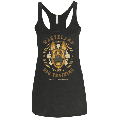 T-Shirts Vintage Black / X-Small Dogmeat Training Academy Women's Triblend Racerback Tank