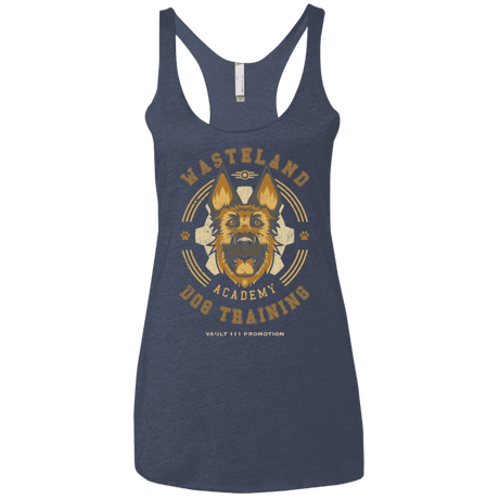 T-Shirts Vintage Navy / X-Small Dogmeat Training Academy Women's Triblend Racerback Tank