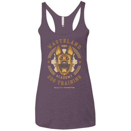 T-Shirts Vintage Purple / X-Small Dogmeat Training Academy Women's Triblend Racerback Tank