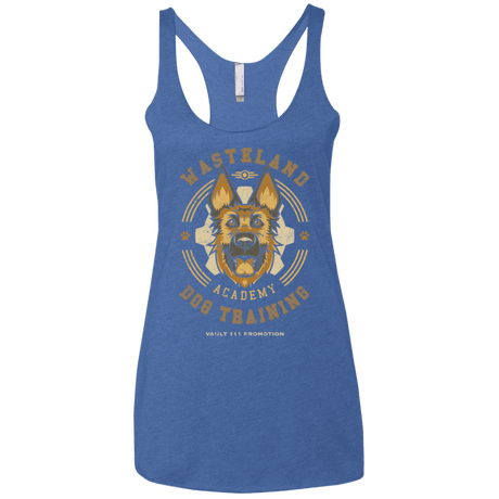 T-Shirts Vintage Royal / X-Small Dogmeat Training Academy Women's Triblend Racerback Tank