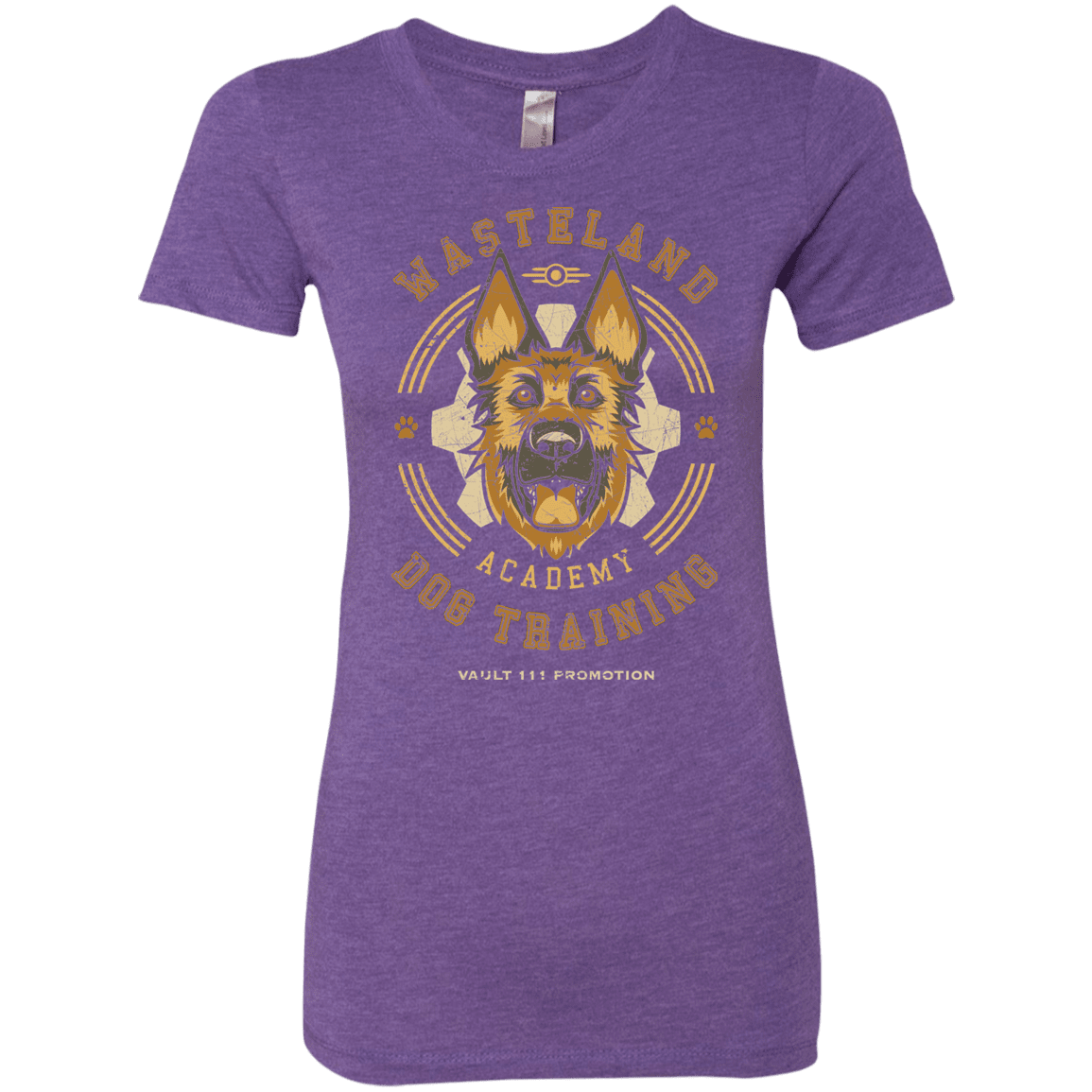 T-Shirts Purple Rush / S Dogmeat Training Academy Women's Triblend T-Shirt