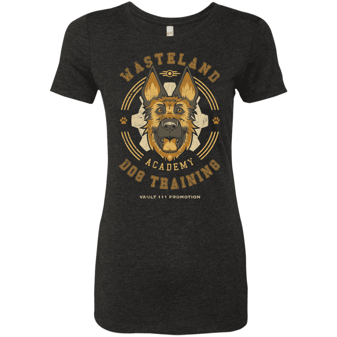 T-Shirts Vintage Black / S Dogmeat Training Academy Women's Triblend T-Shirt