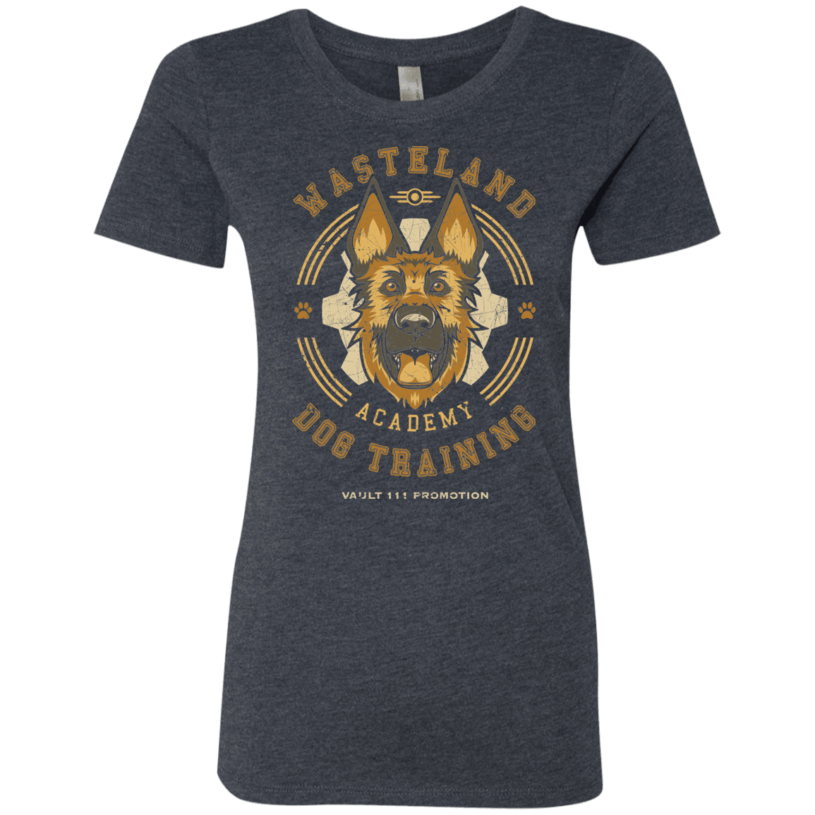 T-Shirts Vintage Navy / S Dogmeat Training Academy Women's Triblend T-Shirt