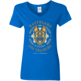 T-Shirts Royal / S Dogmeat Training Academy Women's V-Neck T-Shirt