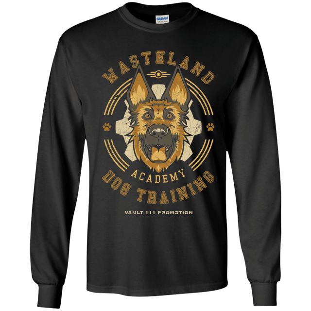 T-Shirts Black / YS Dogmeat Training Academy Youth Long Sleeve T-Shirt
