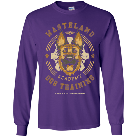 T-Shirts Purple / YS Dogmeat Training Academy Youth Long Sleeve T-Shirt