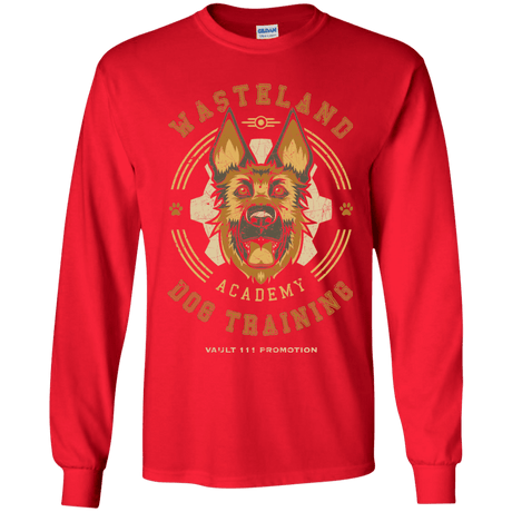 T-Shirts Red / YS Dogmeat Training Academy Youth Long Sleeve T-Shirt