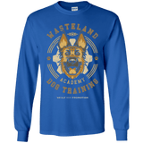 T-Shirts Royal / YS Dogmeat Training Academy Youth Long Sleeve T-Shirt
