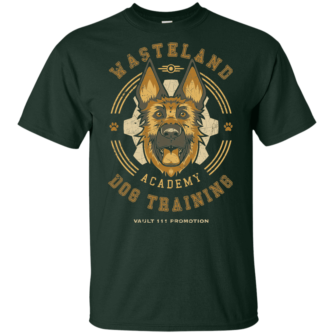 T-Shirts Forest / YXS Dogmeat Training Academy Youth T-Shirt