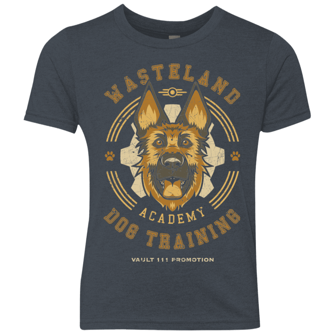 T-Shirts Vintage Navy / YXS Dogmeat Training Academy Youth Triblend T-Shirt