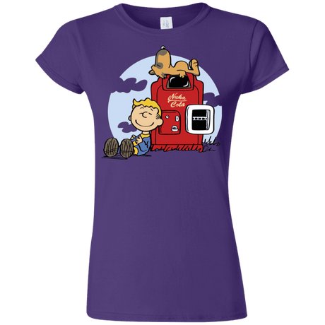 T-Shirts Purple / S Dogmuts Junior Slimmer-Fit T-Shirt