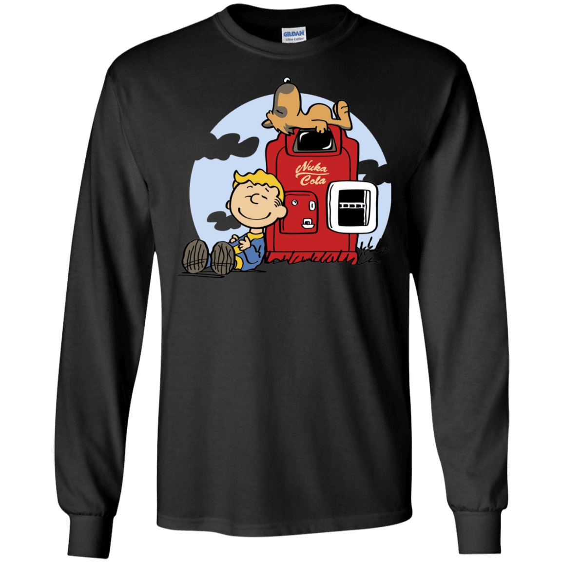 T-Shirts Black / S Dogmuts Men's Long Sleeve T-Shirt