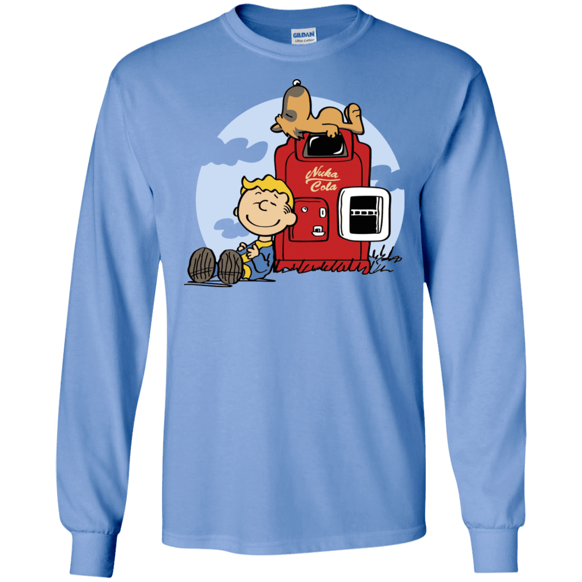 T-Shirts Carolina Blue / S Dogmuts Men's Long Sleeve T-Shirt