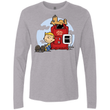 T-Shirts Heather Grey / S Dogmuts Men's Premium Long Sleeve