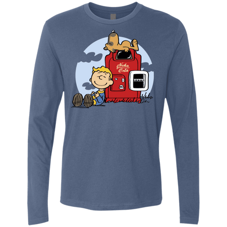 T-Shirts Indigo / S Dogmuts Men's Premium Long Sleeve