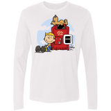 T-Shirts White / S Dogmuts Men's Premium Long Sleeve