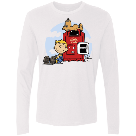 T-Shirts White / S Dogmuts Men's Premium Long Sleeve