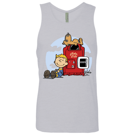 T-Shirts Heather Grey / S Dogmuts Men's Premium Tank Top