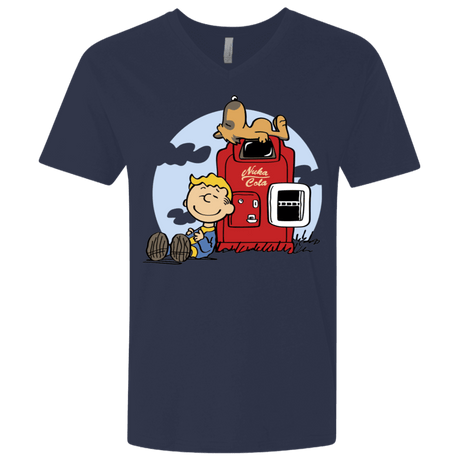 T-Shirts Midnight Navy / X-Small Dogmuts Men's Premium V-Neck