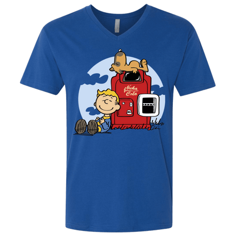 T-Shirts Royal / X-Small Dogmuts Men's Premium V-Neck