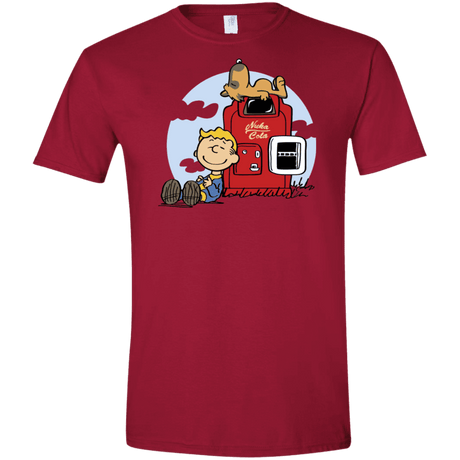T-Shirts Cardinal Red / S Dogmuts Men's Semi-Fitted Softstyle