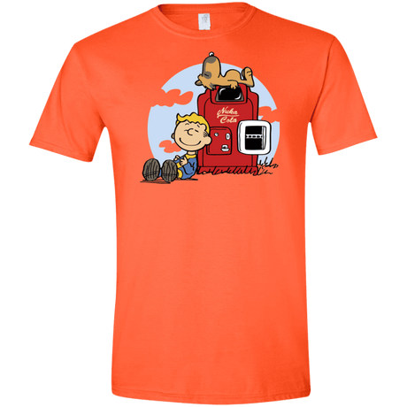T-Shirts Orange / S Dogmuts Men's Semi-Fitted Softstyle