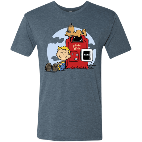 T-Shirts Indigo / S Dogmuts Men's Triblend T-Shirt