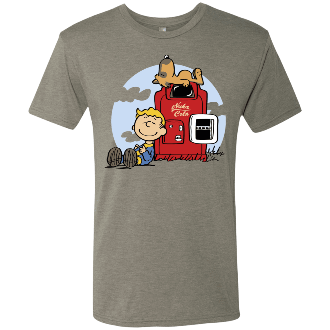 T-Shirts Venetian Grey / S Dogmuts Men's Triblend T-Shirt