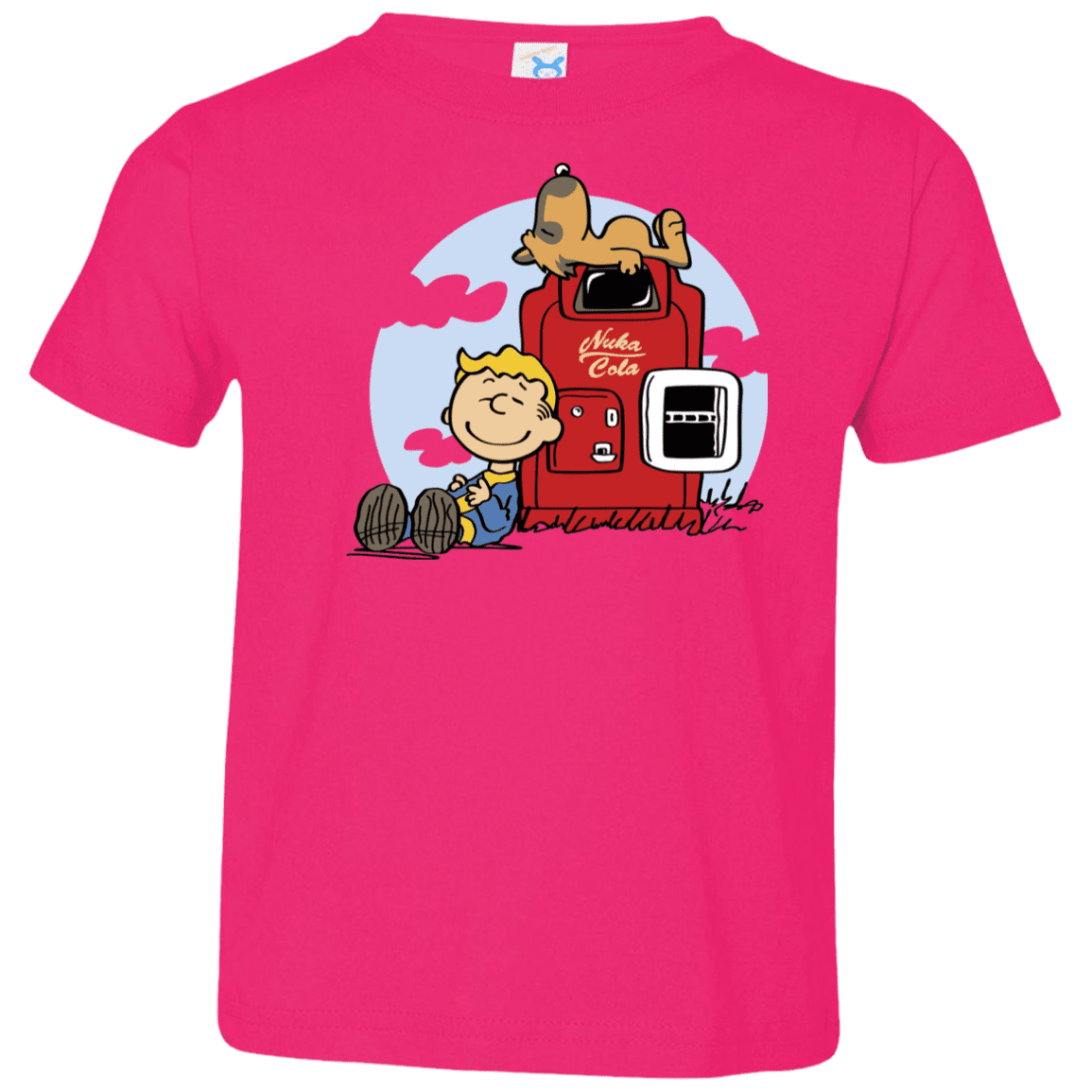 T-Shirts Hot Pink / 2T Dogmuts Toddler Premium T-Shirt