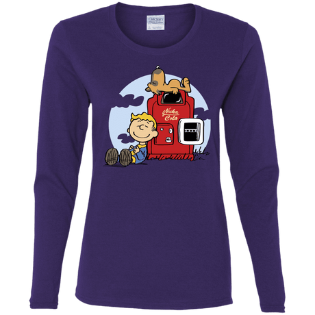 T-Shirts Purple / S Dogmuts Women's Long Sleeve T-Shirt