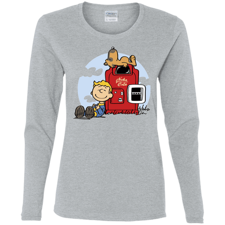 T-Shirts Sport Grey / S Dogmuts Women's Long Sleeve T-Shirt