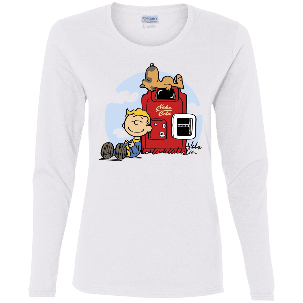 T-Shirts White / S Dogmuts Women's Long Sleeve T-Shirt