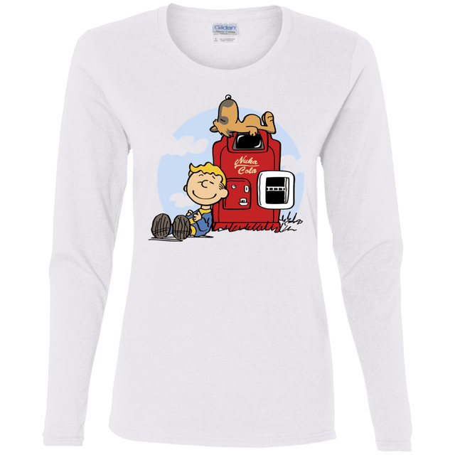 T-Shirts White / S Dogmuts Women's Long Sleeve T-Shirt