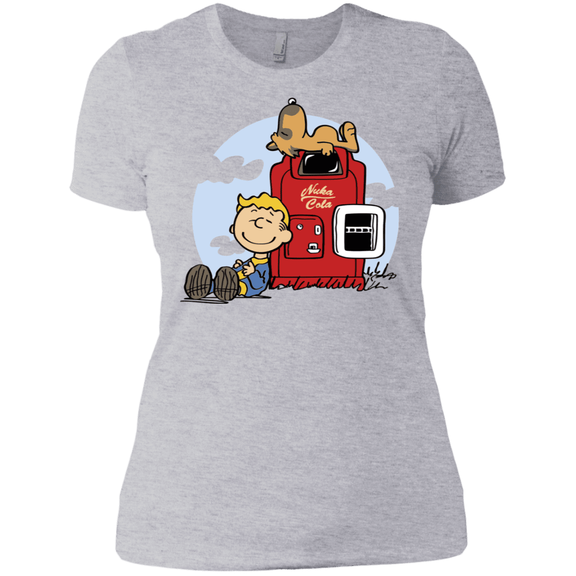T-Shirts Heather Grey / X-Small Dogmuts Women's Premium T-Shirt