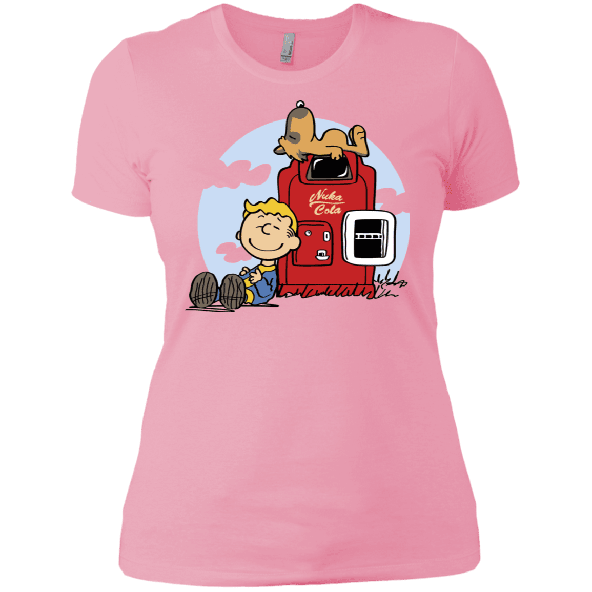 T-Shirts Light Pink / X-Small Dogmuts Women's Premium T-Shirt