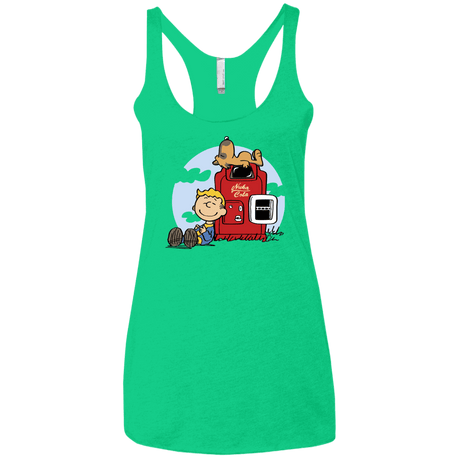 T-Shirts Envy / X-Small Dogmuts Women's Triblend Racerback Tank
