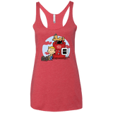 T-Shirts Vintage Red / X-Small Dogmuts Women's Triblend Racerback Tank