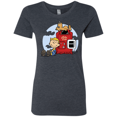 T-Shirts Vintage Navy / S Dogmuts Women's Triblend T-Shirt